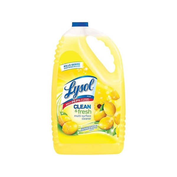 Lysol Clean & fresh Lemon Scent MultiPurpose Cleaner Liquid 144 oz